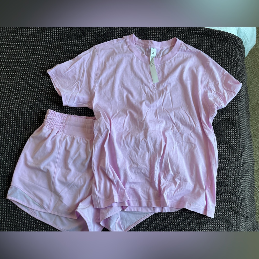 lululemon athletica Pink Lounge Set